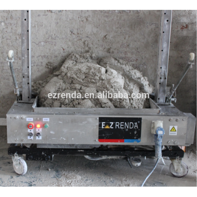 Stainless Steel Auto Rendering machine  Wall Plaster Cement Mortar Rendering Machine 2019 high-tech product